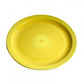 달팽이무늬 컬러접시290 (노랑)