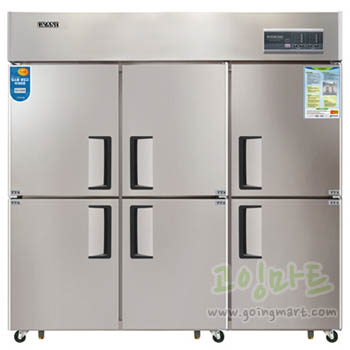 65스텐 냉장고 냉동고 냉장 1075L 냉동 509L CWSM-1900RF