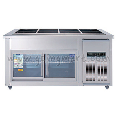 찬밧드(글라스)1500 WSM-150RB(G) 냉장 275ℓ