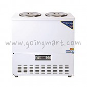 칼라 육수 냉장고 3말 쌍통 2라인 냉장 110L WSR-313