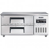 낮은서랍식냉테이블 1200(4자) CWSM-120LDT 냉장 170ℓ