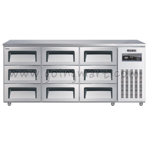 높은서랍식냉테이블 1800(6자) CWSM-180HDT 냉장 485ℓ